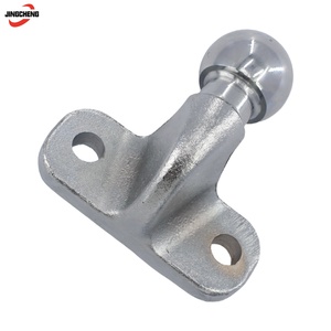 <span class=keywords><strong>Bola</strong></span> de <span class=keywords><strong>Remolque</strong></span> de 2 Orificios y 50 mm, <span class=keywords><strong>Bola</strong></span> de Enganche para <span class=keywords><strong>Remolque</strong></span> de Acero al Carbono Galvanizado para Automóviles, Remolques y Caravanas - Product Image 6