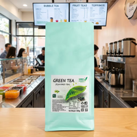 Thé vert au jasmin naturel de qualité supérieure de 500g élégant pour les magasins de thé à bulles Magasins de boissons Restaurants Boîte Sac Bouteille incluse