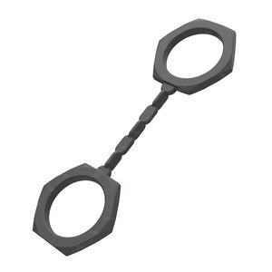 Esposas sexuales de silicona médica de alta calidad, muñequeras sexis, juguetes para adultos, equipo de Bondage, juguetes de juego de rol de esclavo SM para parejas, Sexo - Product Image 6