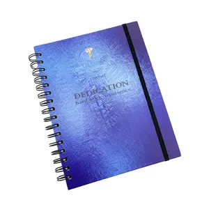 Diario en espiral con logotipo personalizado, planificador mensual, cuaderno para estudiantes, diario impreso personalizado