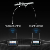 Accessoires pour drones portables SIYI UniRC 7 Pro avec écran tactile 7 pouces 1080P haute luminosité, image numérique 4K, double fréquence 2,4/5 GHz