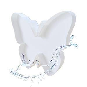 Contenedor de Alimentos Lavable para el Día de la Madre o Cumpleaños, Bandeja de Plástico Rellenable con Forma de Mariposa - Product Image 6