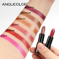 Kit de Rouge à Lèvres Nacré Marque Blanche, Longue Tenue, Imperméable, Gloss Vegan, Crayon à Lèvres, Coffret Cadeau Maquillage Nude