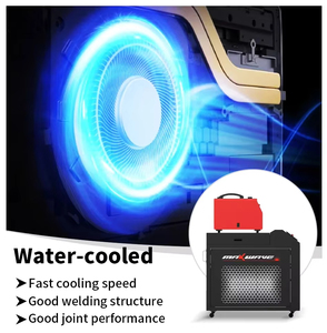 Nouvelle machine de soudage au laser à fibre portable de 1500 W, refroidissement par eau, soudage de l'acier, de l'aluminium et des métaux, facile à utiliser - Product Image 1