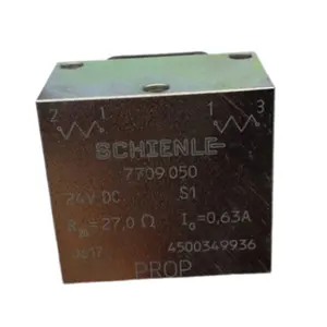 萨尼中联重科普茨迈斯特KCP Junjin Schwing哈威阀线圈用哈威24 V SCHIENLE 7709050电磁线圈