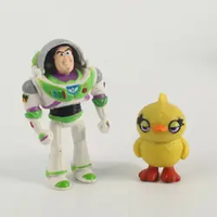 7 unids/set 4-7cm Toy Story Wood Buzz Toy 4 Buzz Light Year Tracy Woody Aliens Jessie Dragon Forky figura Set Woody Toy Story