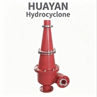 Séparateur Cyclonique Centrifuge Minier Huayan en Polyuréthane Résistant à l'Usure, Hydrocyclone Déminéralisateur, 30kg, Origine Shandong 1