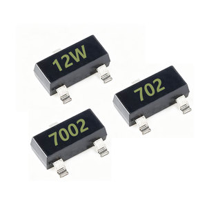 50 ชิ้น 2N7002K 2N7002CK 2N7002LT1G MMBT7002 702 7002 72K 12W SOT-23 323 523 N-channel SMD MOSFET - Product Image 1