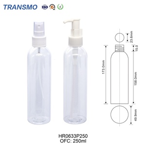 Flacon pulvérisateur de luxe à fine brume blanche de 250 ml pour parfum, nettoyant, shampoing, lotion, contenants d'emballage - Product Image 2