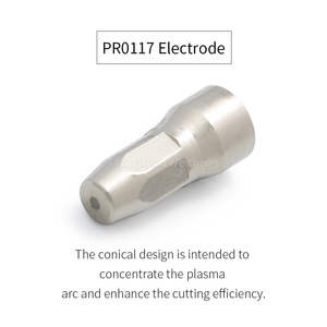 S75 & <span class=keywords><strong>S105</strong></span> Pièces de rechange de torche de coupe au plasma à performances efficaces PR0117 Embouts de soudage à électrodes en cuivre - Product Image 3