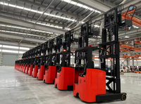 Otomotif pemindah palet terbuka agv 1400kg CDD14 pengendali Forklift Slam agv Robot