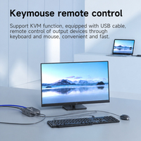 Tonli Hdmi-kvm 60m Uzatıcı, IR Uzatma ve Ses Ayırma Çıkış Fonksiyonlu Video Bölücüler ve Dönüştürücüler Ürünü