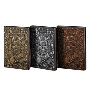 Cuaderno A5 de cuero Tapa dura vintage en relieve de 100 páginas Premium de varios estilos para juegos de mesa - Product Image 4