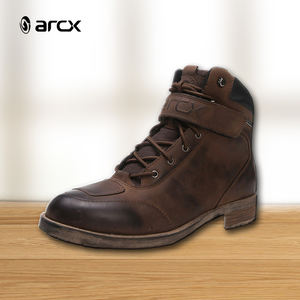 Combinaison de course automobile ARCX en cuir, chaussures en cuir haut de gamme, respirantes, antidérapantes, imperméables, bottes de tourisme pour moto - Product Image 2