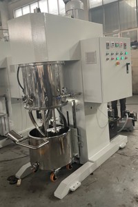 Mezclador planetario doble al vacío, químico industrial de 100L, con dispersión de alta velocidad - Product Image 3