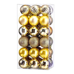 Adornos Navideños, Bolas Pequeñas Irrompibles para Árbol de Navidad, Bolas Colgantes para Fiestas, Bodas y Celebraciones - Product Image 6