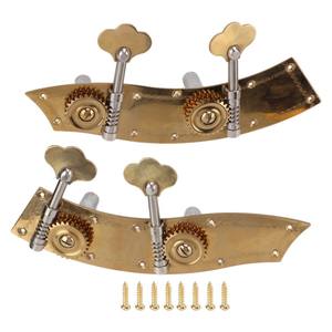 2 uds. Clavijas <span class=keywords><strong>de</strong></span> afinación <span class=keywords><strong>de</strong></span> graves SINTONIZADOR <span class=keywords><strong>DE</strong></span> Metal doble cabezal <span class=keywords><strong>de</strong></span> máquina doble pieza <span class=keywords><strong>de</strong></span> repuesto perilla <span class=keywords><strong>de</strong></span> engranaje abierto dorado - Product Image 1