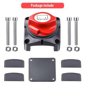 Interrupteur d'isolement de batterie robuste interrupteur de déconnexion de batterie marche arrêt 12V 24V 48V interrupteur de coupure de batterie de voiture pour Marine 275 ampères - Product Image 6