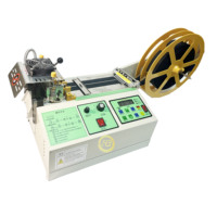 Machine de découpe automatique à couteau chaud pour bande élastique, ceinture, fermeture éclair, élastique, corde, ruban, sangle, ruban adhésif