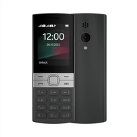 Teléfono Móvil 2023 Desbloqueado de Fábrica, Doble SIM GSM 150, Teclado en Árabe, Ruso, Hebreo, Compatible con Español, Francés, Conectividad BT, Alemán