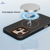 Coque de Téléphone UNIGRACE de Luxe Magnétique avec Protection et Recharge sans Fil pour iPhone 17 16 Pro Max 15 13