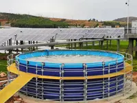 Çin ucuz su ürünleri sistemi ticari kapalı gölet biofloc yetiştiriciliği tankı balık yetiştiriciliği