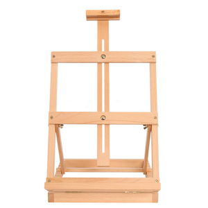Chevalet miniature réglable en bois de hêtre de haute qualité, support de <span class=keywords><strong>table</strong></span> portable pour peinture, présentoir pour <span class=keywords><strong>artistes</strong></span> MINGHUA HJ-11 Shandong - Product Image 5