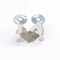 Kancing Magnet Besi Ramah Lingkungan Bentuk Persegi dengan Teknik Pelapisan Desain Kancing Tekan Datar