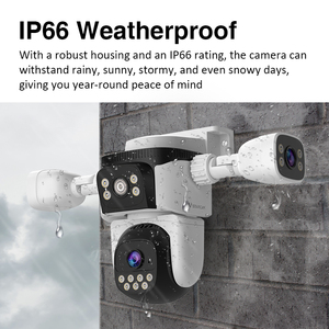 Top bán hàng cs621sr ba ống kính 9mp wifi tự động theo dõi con người không dây CCTV ngoài trời bảo vệ an ninh 360 độ PTZ máy ảnh - Product Image 5