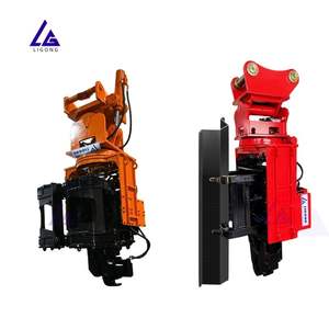 Alat Piling penjepit samping 20-30t buatan Tiongkok dengan presisi dan kecepatan - Product Image 1