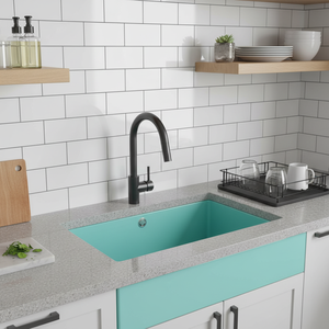 [BAEKJO] ENAMEL 860 BLACK-LINE Premium SinkBowl with Enamel Coating for <b>Scratch</b> Resistant and Hygienic Washing - Product Image 3
