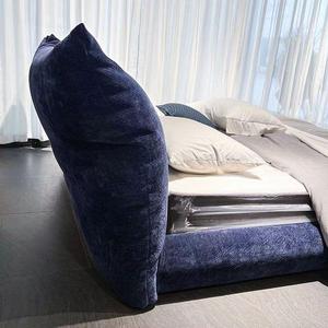 Muebles de Dormitorio de Diseño de Lujo, Juego de Muebles de Madera para Dormitorio, Cama Moderna, Cama Litera con Cabecera Acolchada - Product Image 5