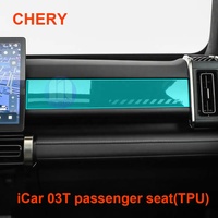 Chery Icar 03T haute qualité 9H anti-rayures verre trempé protecteur d'écran Grade AAA moniteur de Navigation Film de protection