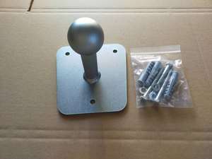 Supporto Universale a Sfera per Montaggio a Parete per Portabici, <span class=keywords><strong>Gancio</strong></span> di <span class=keywords><strong>Traino</strong></span> per Portabici Posteriore - Product Image 6