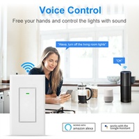 Certificat ETL dispositifs wi-fi personnalisables maison intelligente Wifi interrupteur intelligent sans fil interrupteur intelligent