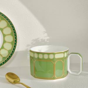 Tazas y Platillos de Porcelana China Europea Nuevas al por Mayor para el Té de la Tarde - Product Image 6