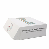 Carton plat pliant Cookie Sweet Box emballage impression personnalisée expédition fête Dessert beignet boîte de papier