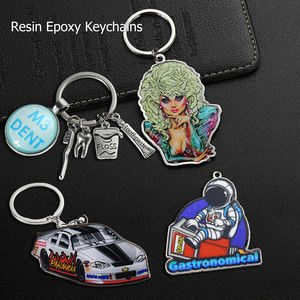 بيع بالجملة يموت الصب سبائك الزنك مخصص 2d 3D حرف الكلمات السحرية أي شكل لون تصميم المينا كيرينغ - Product Image 4