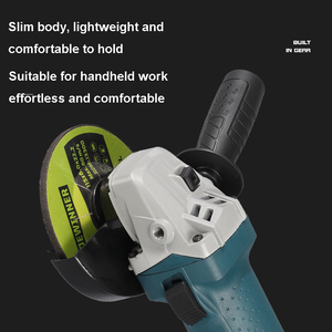Outils électriques angulaires 100/115/125 mm Meuleuse d'<span class=keywords><strong>angle</strong></span> électrique portable Machine de découpe de carreaux en céramique Machine de meulage de métal Polisseuse de rouille de fer - Product Image 1