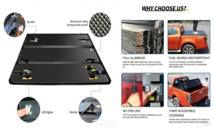 <span class=keywords><strong>Precio</strong></span> de fábrica: Cubierta rígida de aleación de aluminio para caja de 5.0 pies para Ford Ranger Doble Cabina <span class=keywords><strong>2023</strong></span>+ - Product Image 6