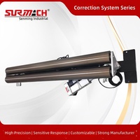Système de guidage de ruban SF haute performance Surmach avec correction à double rouleau et capteur ultrasonique flexible pour machines de revêtement – Garantie 5 ans