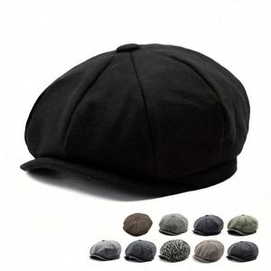 <b>Mens</b> and Women Fashion Driving <b>Flat</b> Newsboy <b>Cap</b> Ivy Hats <b>Men's</b> Beret Hats - Product Image 5