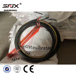 Vibrateur à béton électrique externe Xinsda Machinery, moteur 380V avec tuyau pour usage en construction - Product Image 5