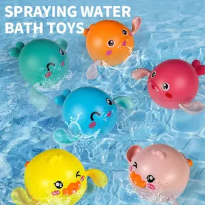 Zhorya Preschool Toddler Pool New Born Baby Bathtub Water Toys Cute Swimming Turtle Animal Bath Toys
