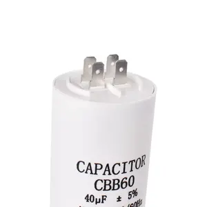 CBB60 AC 모터 워터 펌프 커패시터