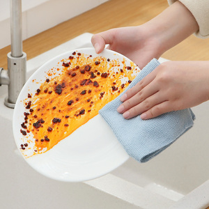 Boîte distributrice de lingettes de nettoyage et de séchage réutilisables en microfibre, chiffons légers sans peluches pour la cuisine et la salle de bain, pour nettoyer les vitres et les miroirs - Product Image 2