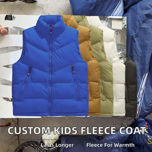 Custom Mens Puffer Vest Lightweight Stand Collar <b>Quilted</b> Sleeveless Winter <b>Gilet</b> Multi Color Outerwear - Product Image 2