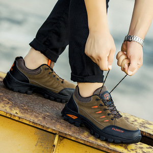Nouvelles chaussures de randonnée d'extérieur pour le tourisme, chaussures de sport décontractées chaudes et antidérapantes pour hommes, chaussures basses en coton, baskets pour hommes, hiver - Product Image 5