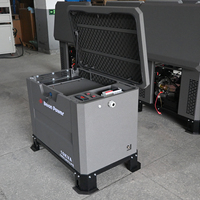 Générateur silencieux multi-combustibles commercial 5-25 kW, gaz naturel, propane, ATS intégré, boîtier résistant aux intempéries, homologué EPA