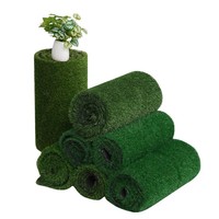 Gazon artificiel en rouleau imperméable pour extérieur 10 pieds x 20 pieds pour jardin et cour